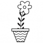 Preview: !Imaginisce Clear Stamp - Blume!