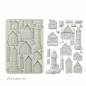 Preview: Stamperia - Silicone Mould - Houses and Lighthouse 