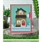 Preview: Lawn Fawn Die - Build-A-House Christmas Add-On