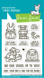 Preview: Lawn Fawn Clear Stamps - Little Woodland Library Friends
