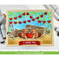 Preview: Lawn Fawn Clear Stamps - Wood you be mine?