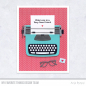 Preview: MFT Typewriter Sentiments: Friendship