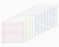 Preview: MFT Design Papier 6" x 6" - Notebook Paper