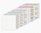 Preview: MFT Design Papier 6" x 6" - Rainbow Love
