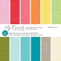 Preview: MFT Design Papier 6" x 6" - Colorful Canvas