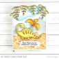 Preview: MFT - 6" x 6" Schablone - Stencil Perfect Pool Water