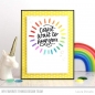 Preview: MFT - 6" x 6" Schablone - Confetti All Around