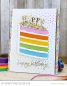 Preview: MFT - 6" x 6" Schablone - Cue the Confetti Stencil
