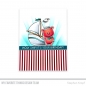 Preview: MFT - 6" x 6" Scene Stencil - Sunny Rays