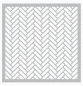 Preview: MFT - 6" x 6" Scene Stencil - Herringbone 
