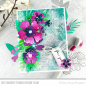 Preview: MFT - 6" x 6" Scene Stencil - Geometric Mosaic