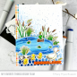 Preview: MFT - 6" x 6" Scene Stencil - Happy Hexagons