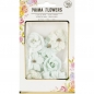 Mobile Preview: Prima Flowers - Santa Baby Mulberry Paper Flowers - Sweet Mint 12 Stk.