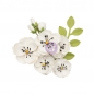 Preview: Prima Marketing Mulberry Paper Flowers - Lovely Notes/Strawberry Milkshake 9 Stk.