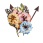 Preview: Prima Marketing Mulberry Paper Flowers - Floral Bliss/ Spring Abstract 12 Stk.