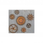 Preview: Prima Marketing Finnabair Mechanicals - Rustic Gears 7 St.