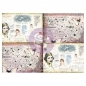 Preview: Prima Decorative Paper - Journaling Minis Ladies World