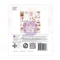 Preview: Prima Marketing Ephemera - Strawberry Milkshake Cardstock 52.Stk