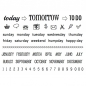 Preview: Planner Stamps - Clear Stamp Set -Today, Tomorrow, To DO