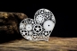 Preview: SnipArt Chipboards Industrial Factory – Cogs heart