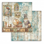 Preview: Stamperia - Single Paper Pad - Alterego 12"x12"