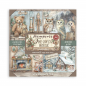 Preview: Stamperia - MAXI Paper Pad - The Owl's House 12"x12"