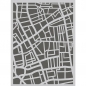 Preview: Simple Stories - Road Map Stencil 6 x 8