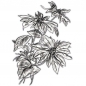 Preview: Sizzix Tim Holtz - 3-D Texture Fades Mini - Mini Poinsettia