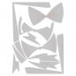 Preview: Sizzix Tim Holtz Thinlits - Bowtied, Colorize