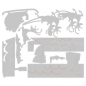 Preview: Sizzix Tim Holtz Thinlits - Reindeer Sleigh