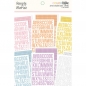 Preview: Simple Stories Alpha Sticker Book - Spring
