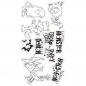 Preview: Sizzix Clear Stamps - Schreckensnacht