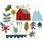 Preview: Sizzix Tim Holtz Thinlits - Funky Nordic