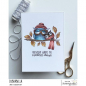 Preview: Stamping Bella - Snuggle Owlies on a Branch