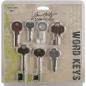 Preview: Tim Holtz Word Keys - Schlüsselwörter