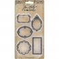 Preview: Tim Holtz - 5 Adornments - Deco Frames