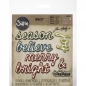 Preview: Sizzix Tim Holtz DIE Set - Shadow Script Christmas