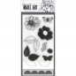 Preview: Wendy Wechi Stamp, Die & Stencil Set - Country Flowers
