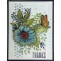 Preview: Wendy Wechi Stamp, Die & Stencil Set - Country Flowers