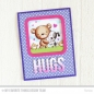 Preview: Die-namic - Single Stitch Line Rounded Square Frames
