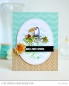 Preview: MFT - Wonky Chevron Background *limitiert*