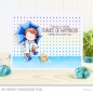 Preview: MFT - 6" x 6" Schablone - Stencil Mini Raindrops