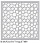 Preview: MFT - 6" x 6" Schablone - Stencil Geometric Stars