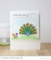 Preview: MFT - 6" x 6" Schablone - Stencil Grassy Edges