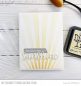Preview: MFT - 6" x 6" Schablone - Stencil Ray of Light