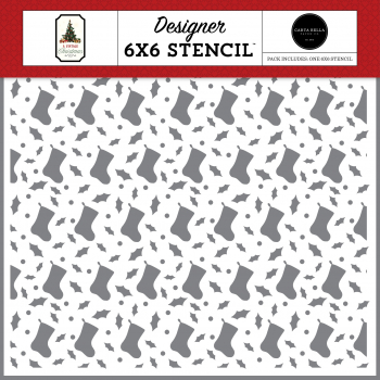 Carta Bella Stencil - Stockings Were Hung