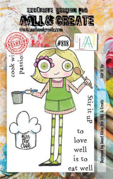 AALL & CREATE Clear Stamps - Stir It Up
