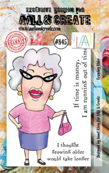 AALL & CREATE Clear Stamps - Growing Older