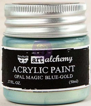 Prima Marketing Acrylic Paint - Opal Magic Blue-Gold