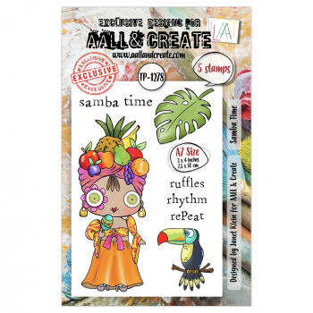 AALL & CREATE Clear Stamps - Samba Time #1278